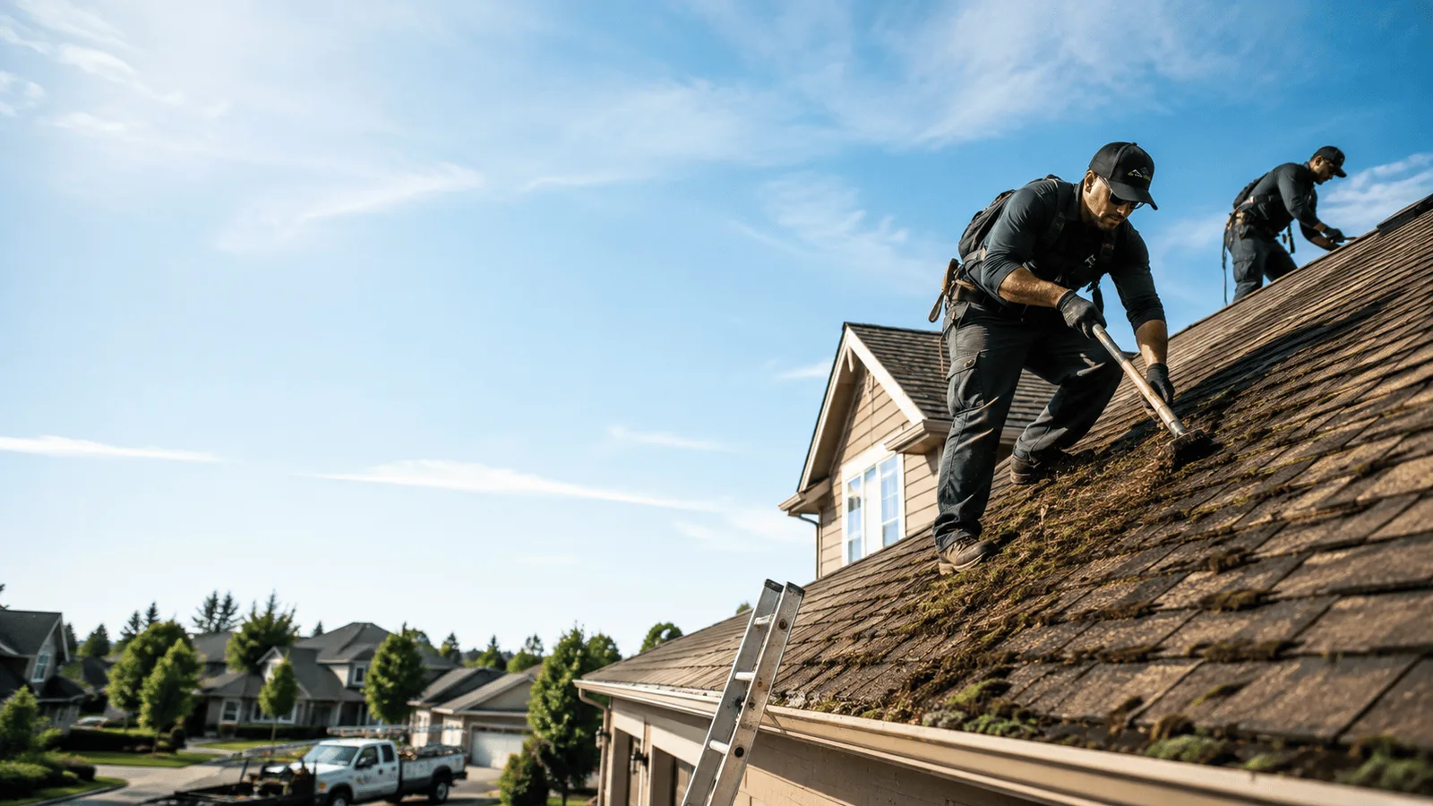 Roof Moss Removal in Fairview, WY near me